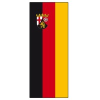Rheinland Pfalz Fahne im Hochformat | 80 x 200 cm