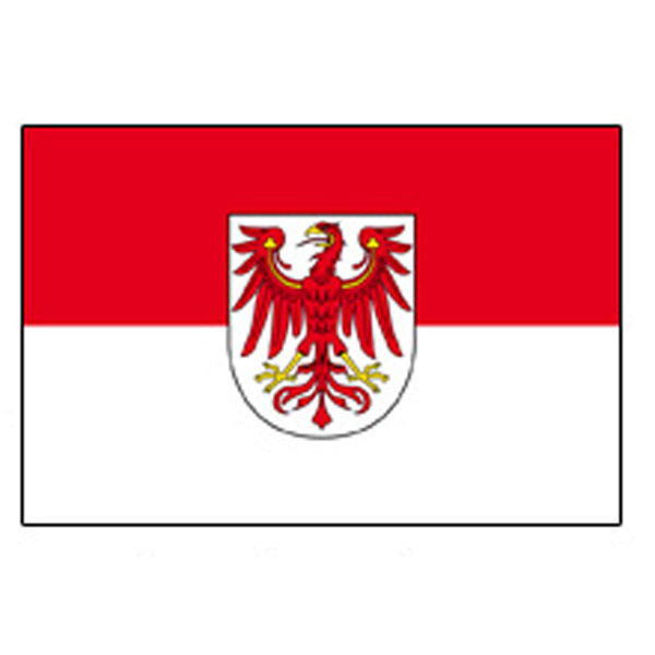 Flagge und Wappen von Brandenburg